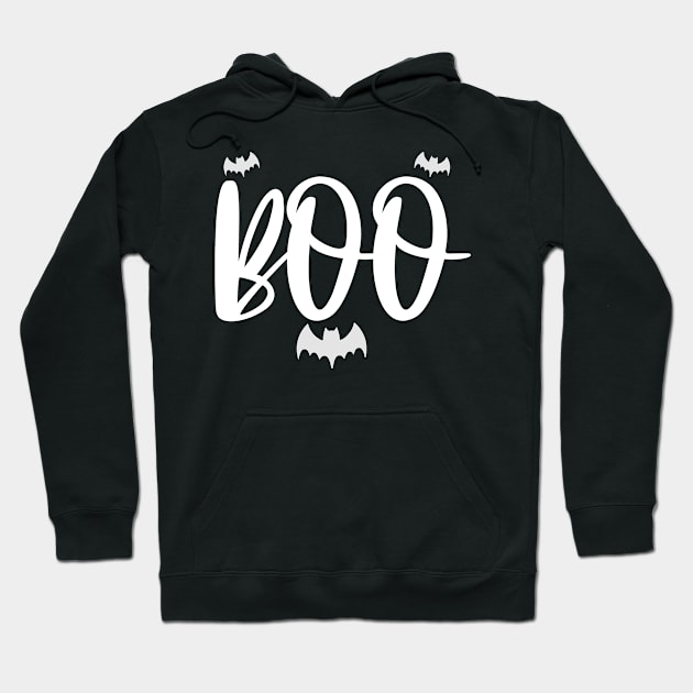 Boo Halloween design Hoodie by BB Funny Store